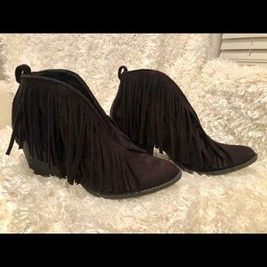 Fringe Booties